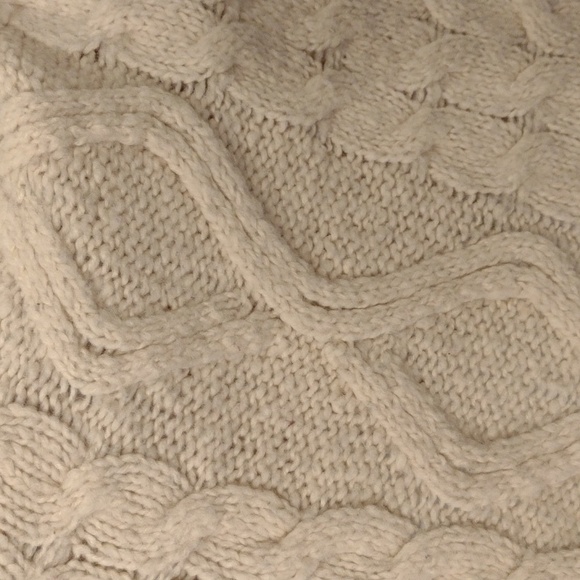 Free People Vintage Wool Blend Chunky Skirted Knit Cardigan Sweater Size XS - Picture 11 of 16